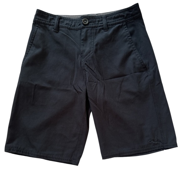 3/$20 O’Neill Boys’ Hybrid Quick-Dry Stretch Shorts Black Size 24 Classic Style - Picture 1 of 9